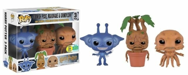 Figurine Pop! 3 Pack - Harry, Ron & Hermione